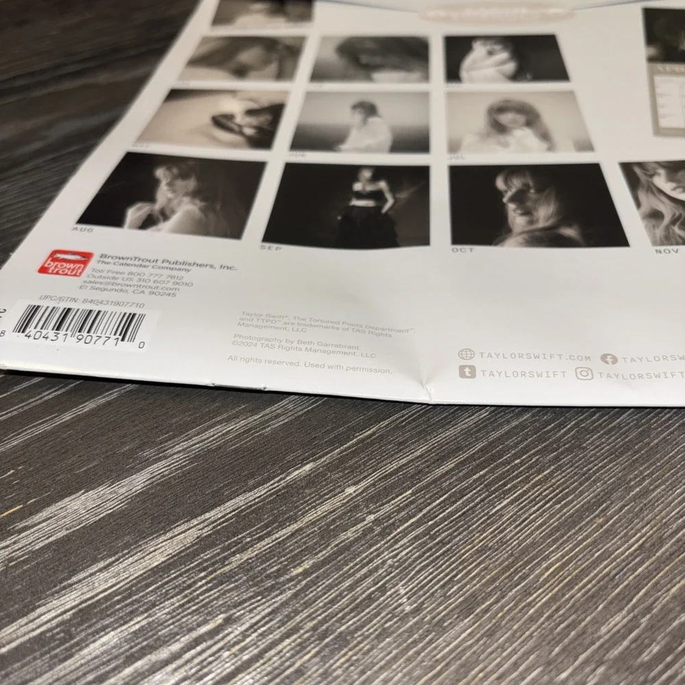 Taylor Swift 2026 calender
